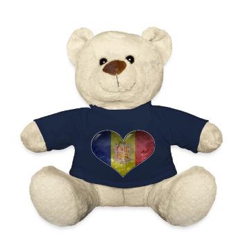 Andorra-Herz - Teddy - French Navy - Vorne