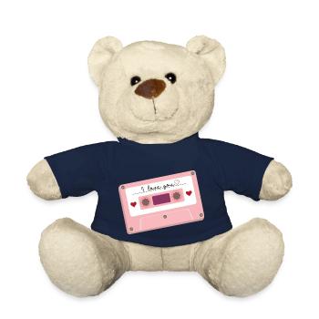 Cassettes - Nounours - bleu marine - Devant