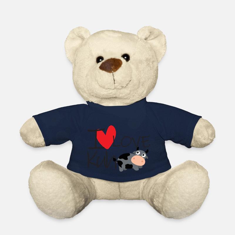 I Love Kuh - Teddy - French Navy
