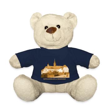 Dippoldiswalde Town Hall Erzgebirge Saxony - Teddy Bear - french navy - Front