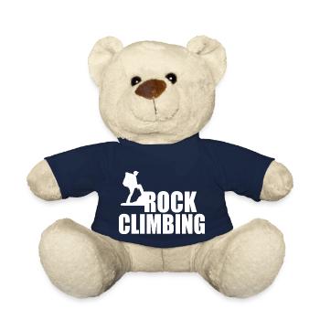 Logo zum Klettern - Teddy - French Navy - Vorne