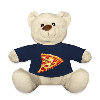 Pizza - Teddy Bear - french navy - Front