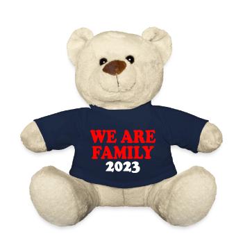 We are family - Nounours - bleu marine - Devant