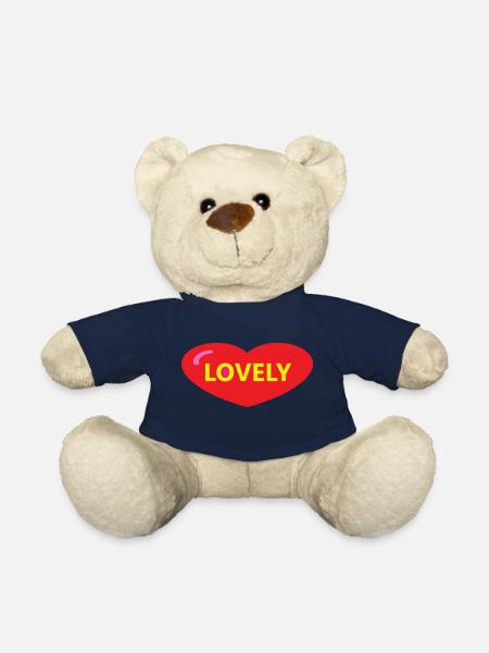 Love - Nounours - bleu marine