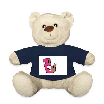 Food Monsters - Teddy Bear - french navy - Front