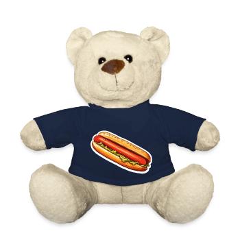 Hot-dog - Nounours - bleu marine - Devant