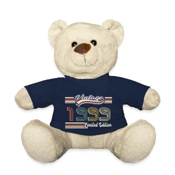 Original 1999 Vintage edition Retro Birthday - Nounours - bleu marine - Devant