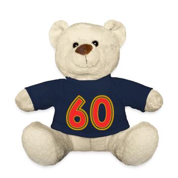 60. 60 JAHRE. 60-JÄHRIGES JUBILÄUM. 60. GEBURTSTAG. - Teddy - French Navy - Vorne
