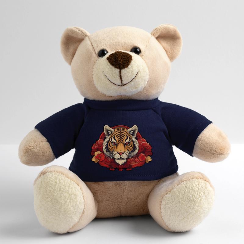 Tiger with Background Teddy