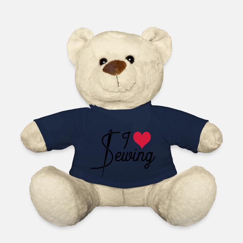 Nähen - Teddy - French Navy