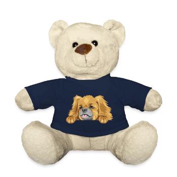 Chien pékinois - Nounours - bleu marine - Devant