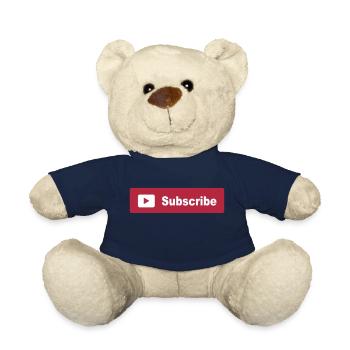 Subscribe Button - Teddy - French Navy - Vorne
