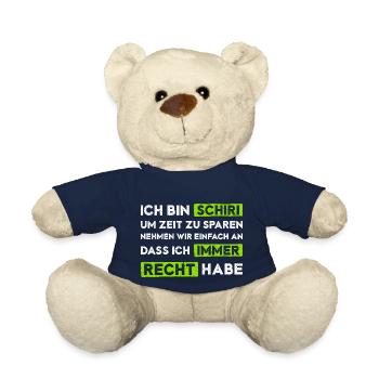 Schiedsrichter hat immer Recht - Teddy - French Navy - Vorne
