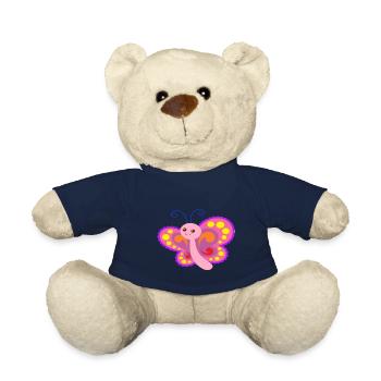 Butterfly kids - Teddy Bear - french navy - Front