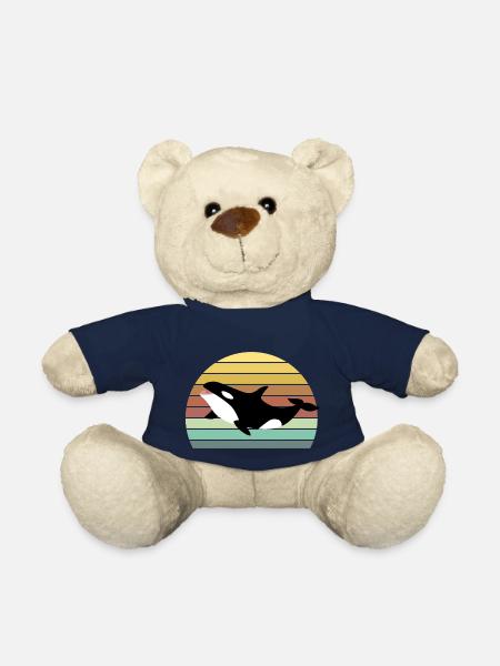 Orque - Nounours - bleu marine