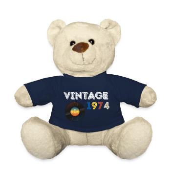 Vintage Schallplatte 48 Jahre alt 1974 Geburtstag - Teddy - French Navy - Vorne