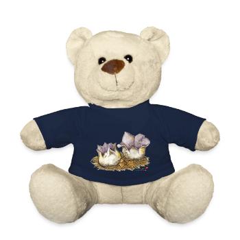 Kronenbecherling (Sarcosphaera coronaria) - Teddy - French Navy - Vorne