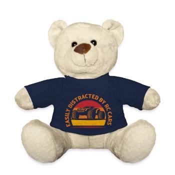 Easily Distracted By RC Cars Remote Control Model - Teddy Bear - french navy - Front