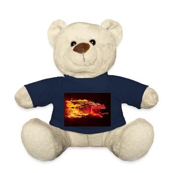 DRAGON SNAKE SUGAAR - Teddy Bear - french navy - Front