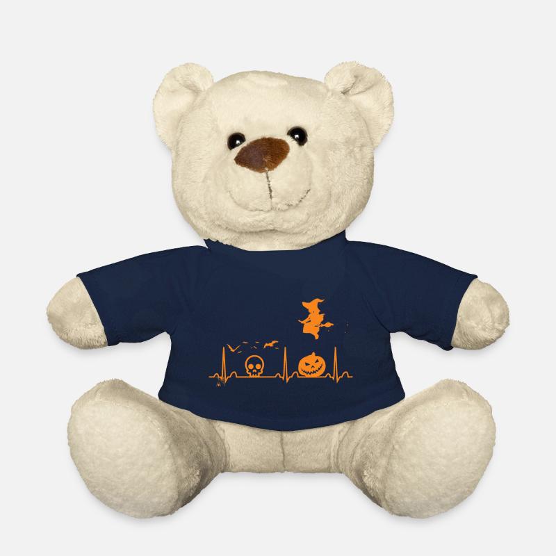 Halloween Heartbeat - Teddy - French Navy