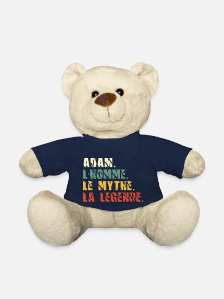 Adam l homme le mythe la légende - Nounours - bleu marine