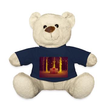 Noël 13 - Nounours - bleu marine - Devant