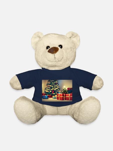 Cadeaux de Noël - Nounours - bleu marine