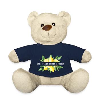 Easy Peasy Lemon Squeezy - Teddy Bear - french navy - Front