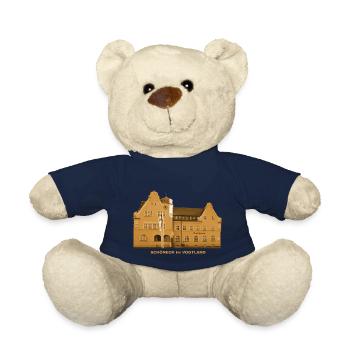 Hôtel de ville de Schöneck Vogtland Saxe - Nounours - bleu marine - Devant