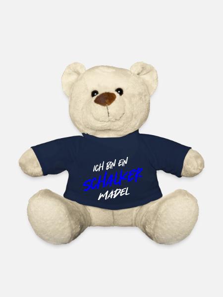 Ich bin ein Schalker Mädel - Teddy - French Navy