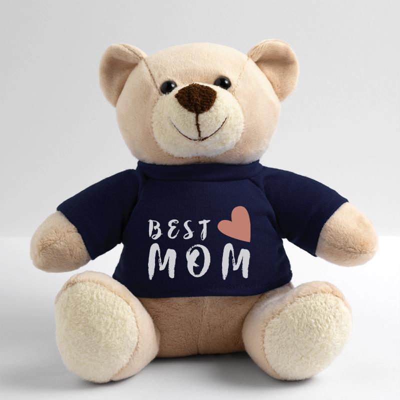 Best Mom Muttertag Beste Mama Mutter Geschenk Herz Teddy