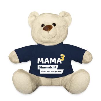 Mama hoch 3 - Teddy - French Navy - Vorne