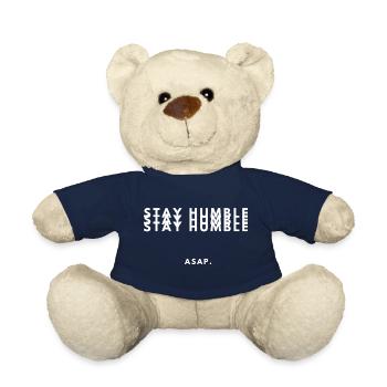 Stay Humble shirt - Teddy Bear - french navy - Front