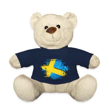 Schweden Schweden Flagge national norden skandinavia - Teddy - French Navy - Vorne