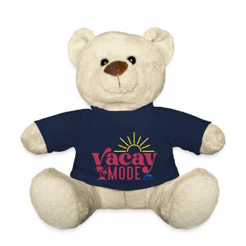 Vacay Mode, Urlaub Sommer Sonne Strand Meer Baden - Teddy - French Navy - Vorne