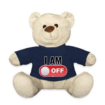 I AM OFF - Teddy - French Navy - Vorne