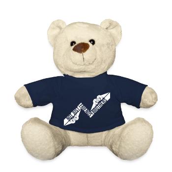 Nicht nur Freunde Brüder Passende Familie Freund - Teddy - French Navy - Vorne