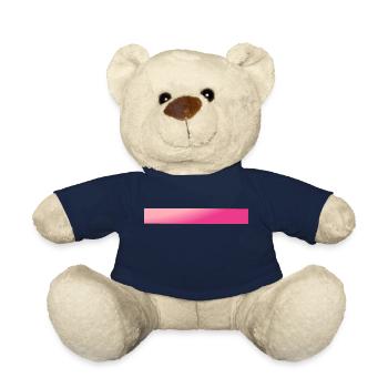 Pink-Rosa Farbverlauf Balken - Teddy - French Navy - Vorne
