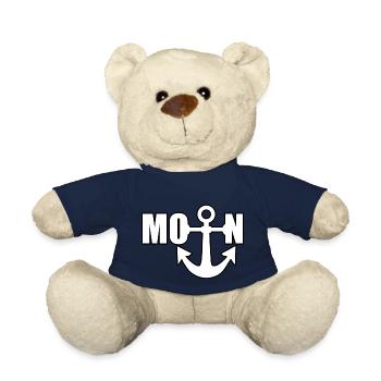Bonjour la côte de la mer du Nord dans le nord de l’Allemagne - Nounours - bleu marine - Devant