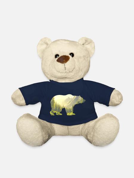 Ours 🐻 - Nounours - bleu marine