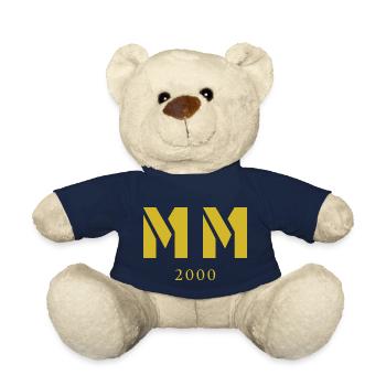 Römische Zahl Geburtsjahr Made in 2000 - Teddy - French Navy - Vorne