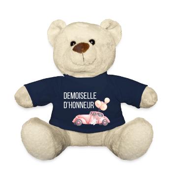 Brautjungfer - Autohochzeit - Teddy - French Navy - Vorne