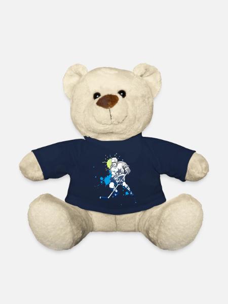 eishockey meisterschaft puck angriff cool Eisbären - Teddy - French Navy