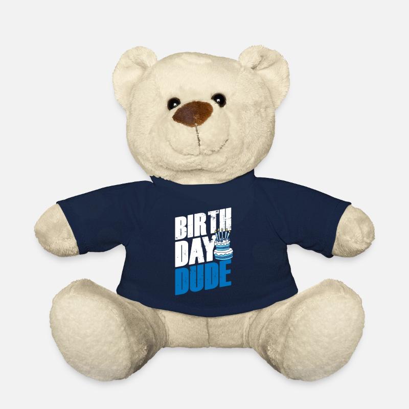 Idée de cadeau d'anniversaire - Nounours - bleu marine