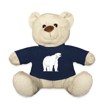Eisbär Polarbär Bären - Teddy - French Navy - Vorne