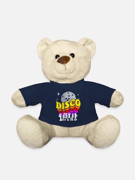 Vintage disco dancing - Teddy Bear - french navy