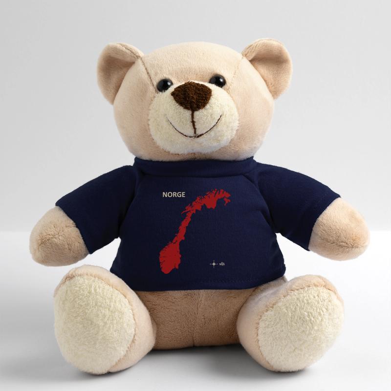 Norge Norwegen Dr Maps red Teddy