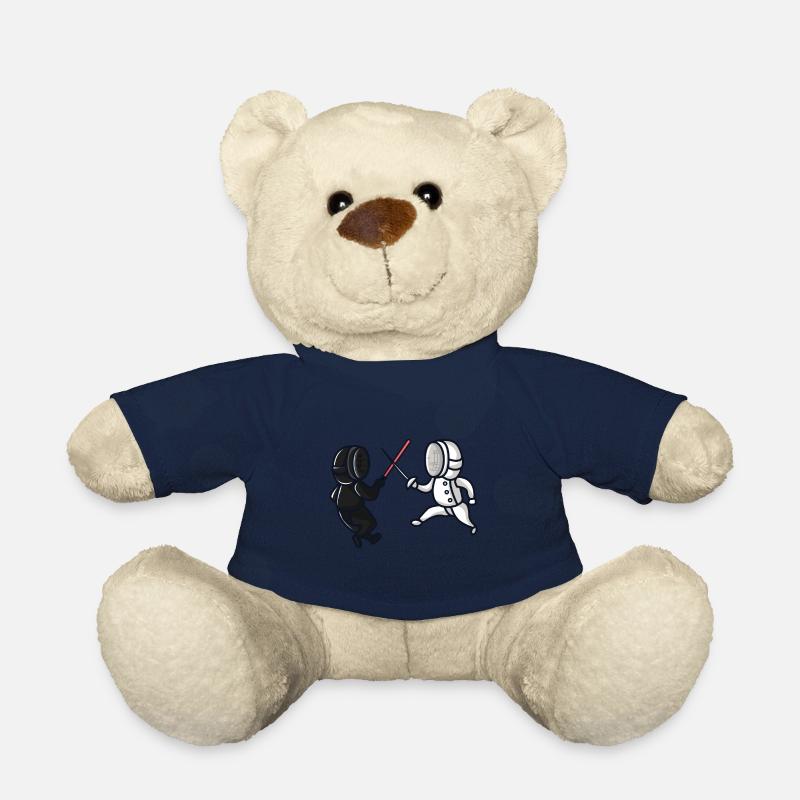 Fencing, fencing, foil - Teddy Bear - french navy