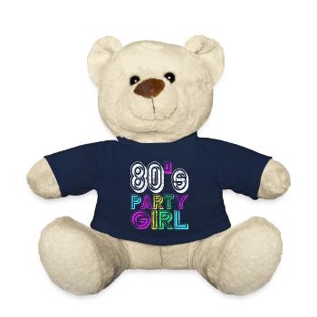 80's party - Nounours - bleu marine - Devant