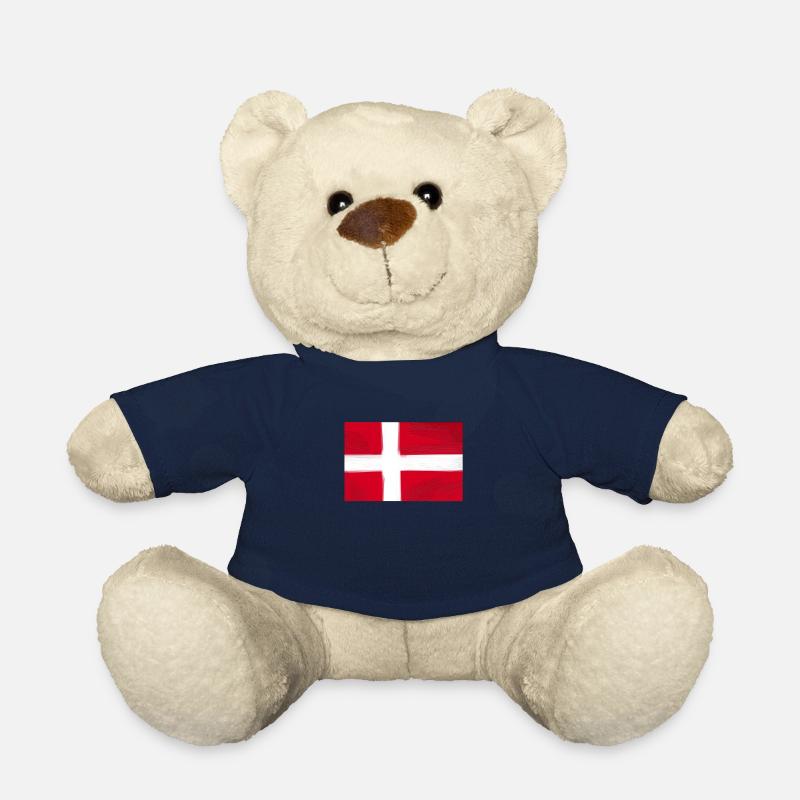 Dänemark Flagge - Teddy - French Navy